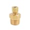 Thrifco Plumbing No. 68 1/4 Inch x 1/2 Inch Lead-Free Brass Compression MIP Adapter 9468007 - alternate 2